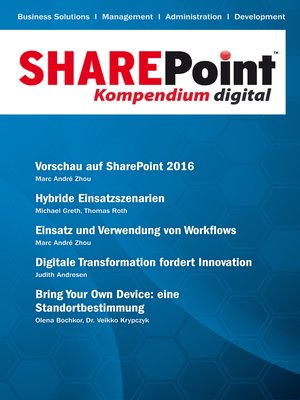 cover image of SharePoint Kompendium--Bd. 13